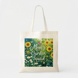Mamma Garden Squad_Sunblommans Daises Butterflies Tygkasse