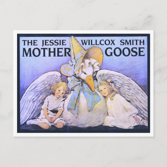 Mamma Gås, Jessie Willcox Smith Vykort (Framsida)