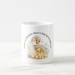 Mamma Gåsens kärleksfulla famn Kaffemugg