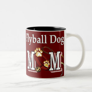 Mamma-gåvor från Flyball Hund Två-Tonad Mugg