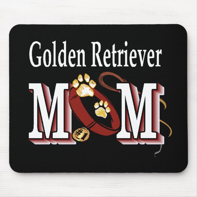 Mamma-gåvor från Golden Retriever Musmatta (Framsidan)