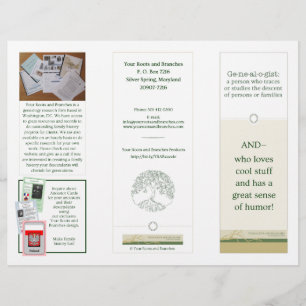 Mamma Genealogy Brochures PNG