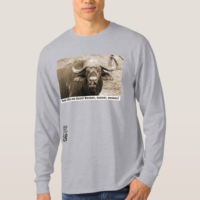 Mamma gillar mig bäst! t shirt (Framsida)