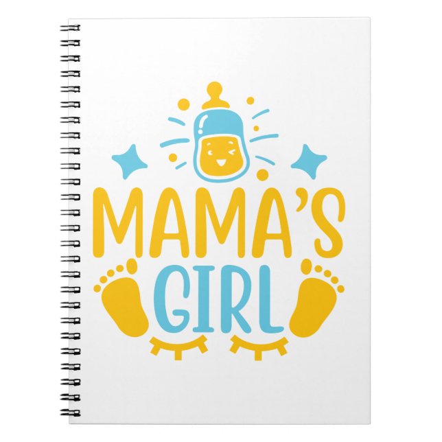 Mamma Girl Anteckningsbok (Framsidan)