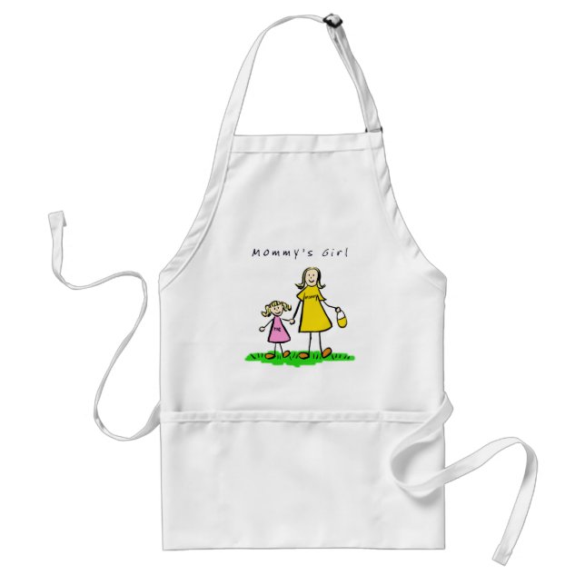 Mamma Girl Apron (Blond) Förkläde (Framsidan)