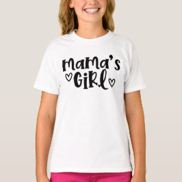 Mamma Girl Coordinating Mamma och Me Mors dag T Shirt