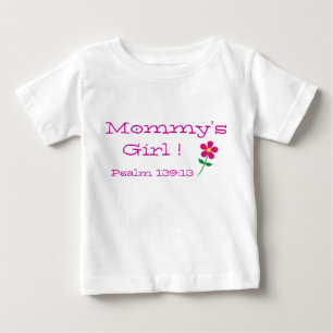Mamma Girl Psalm 139:19 Samling Baby Bodykostym T Shirt