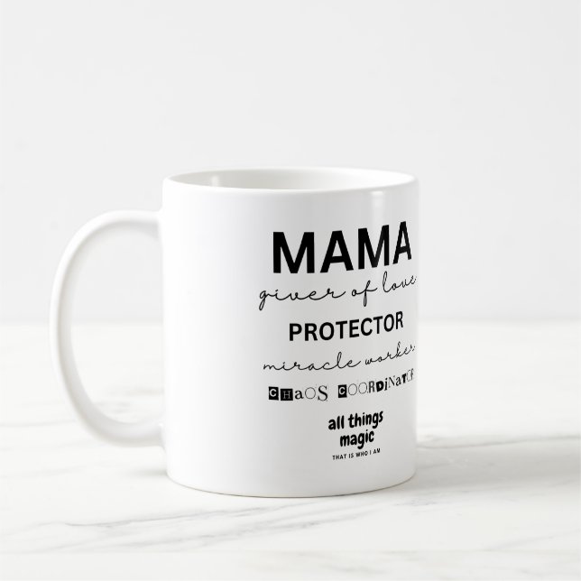 MAMMA GIVER AV KÄRLEK KAFFEMUGG (Vänster)