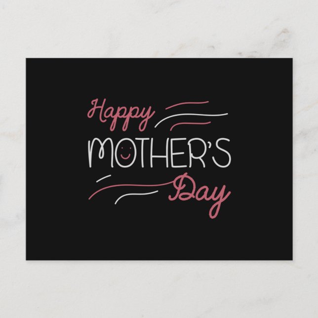 Mamma - Glad mors dag Vykort (Framsida)