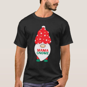 Mamma Gnome Funny Gnomes Matching jul Pajamas T Shirt