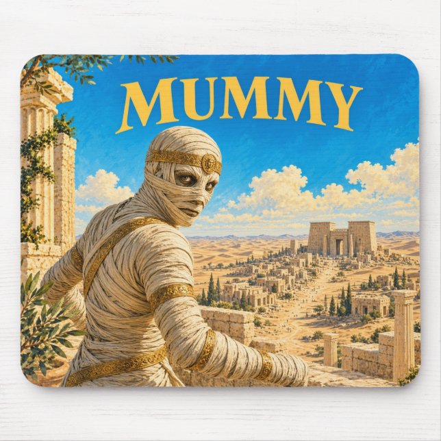 Mamma, gotisk fantasimonster musmatta (Framsidan)