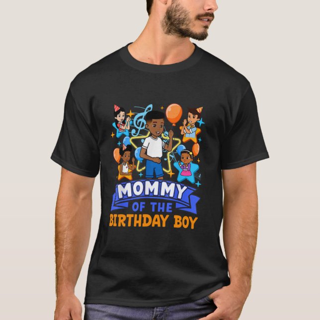 Mamma Gracie s Corner Birthday Boy Shirt Dolls T (Framsida)