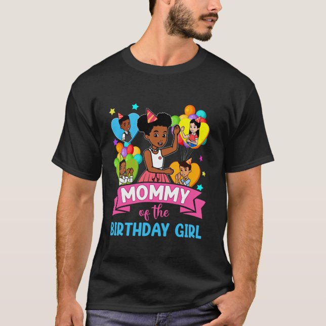 Mamma Gracie s Corner Birthday Dolls Cute Party Gi T Shirt (Framsida)