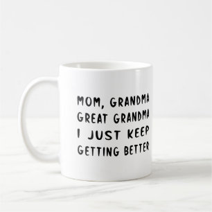 Mamma Grandma Underbar Grandma Kaffemugg