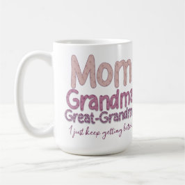 Mamma-Grandma-Underbar-Grandma Kaffemugg