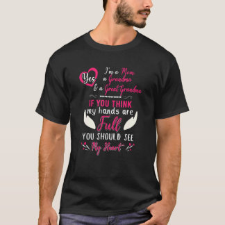 Mamma Grandma Underbar Grandma Mamma Nana Du bör s T Shirt