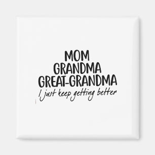 Mamma Grandma Underbar-Grandma Mors dag Magnet
