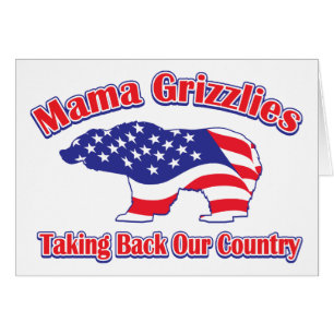 Mamma Grizzlies Hälsningskort