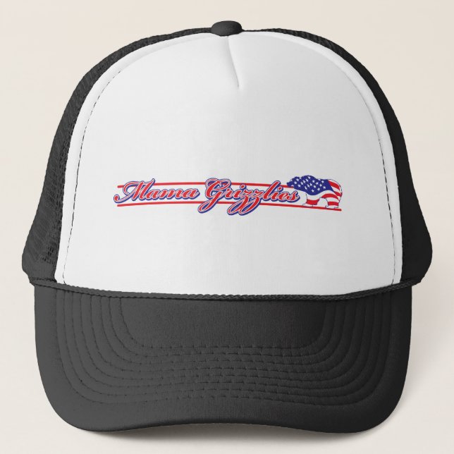 Mamma Grizzlies Truckerkeps (Framsida)