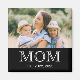 Mamma Grundad Foto Mors Dag Magnet