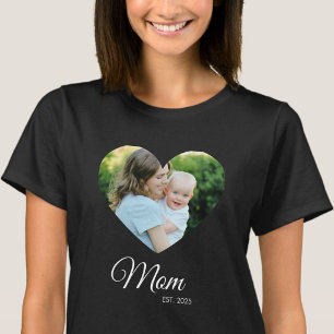 *Mamma Grundad Foto Mors Dagars Present T-Shirt