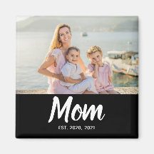 Mamma Grundade datum Mors dag Foto