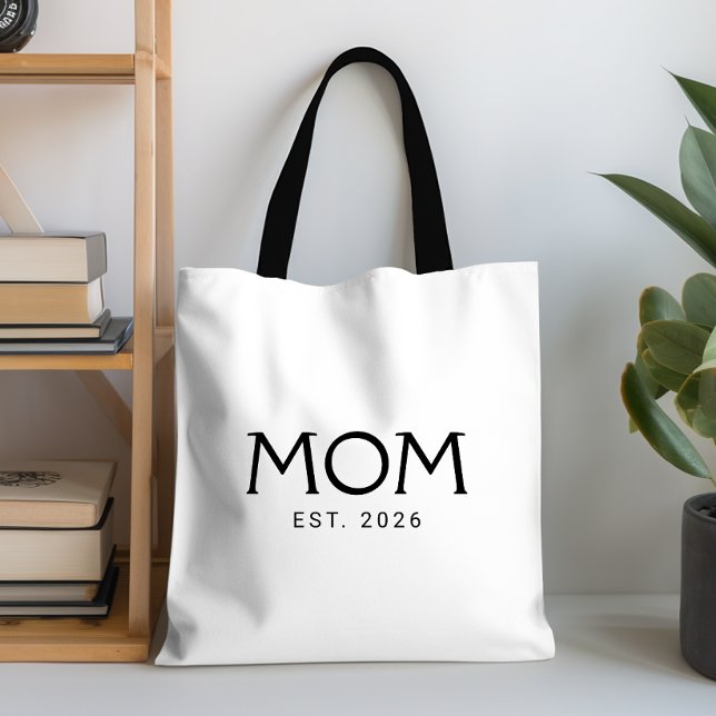 Mamma Grundade Ny Mamma Present Tygkasse (Skapare uppladdad)