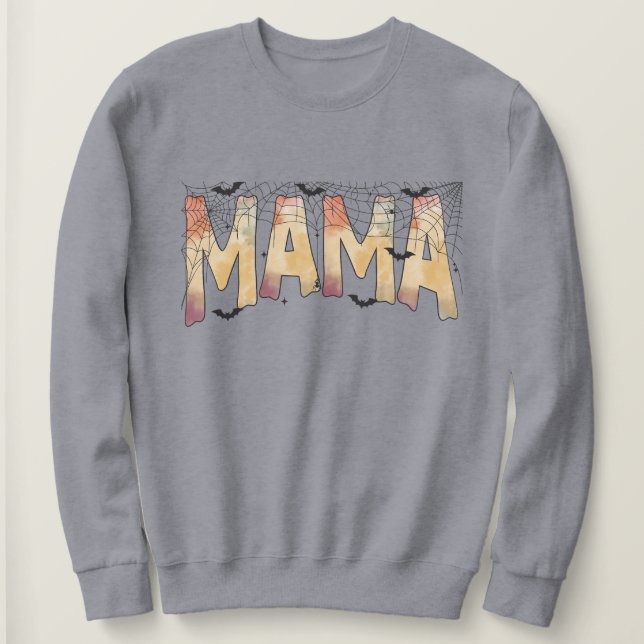 Mamma Halloween-fenemdesign T Shirt (Design framsida)
