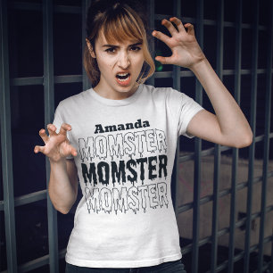 Mamma Halloween Momster-fallssäsong T Shirt