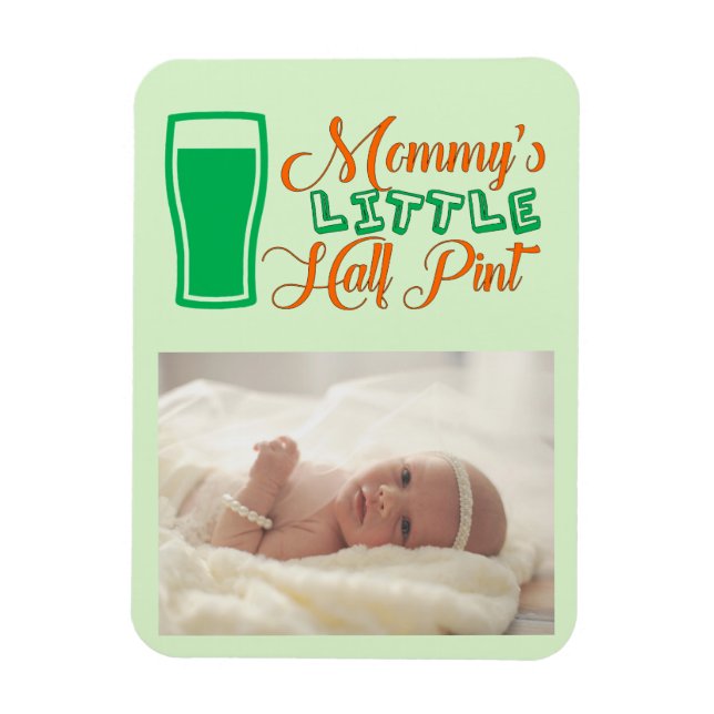 Mamma Halpint St. Patrick's Day Photo Magnet (Vertikal)