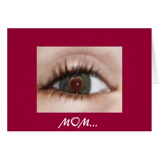 MAMMA… HÄLSNINGSKORT (Framsidan Horizontal)