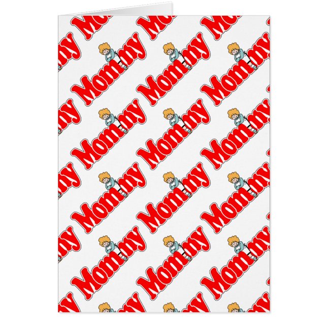 Mamma Hälsningskort (Framsidan)