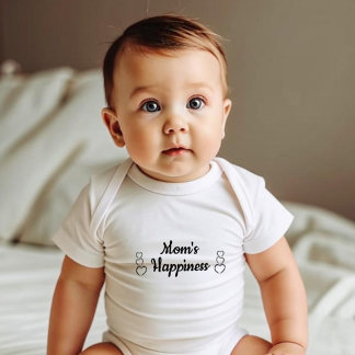 Mamma Happiness. Enkel T Shirt