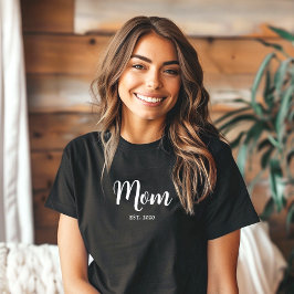 Mamma har etablerat en ny mamma Gift T Shirt
