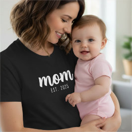 Mamma har etablerat en ny mamma Gift T Shirt