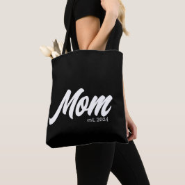 Mamma har etablerat en ny mamma Gift Tygkasse