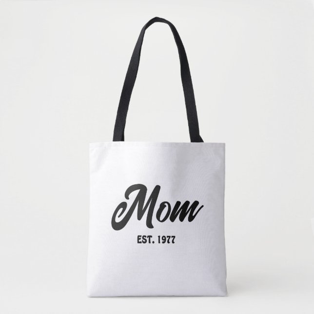 Mamma har etablerat en ny mamma Gift Tygkasse (Framsida)