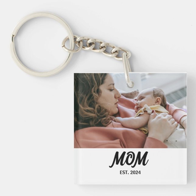 Mamma har etablerat Photo Gift Magnet (Framsidan)