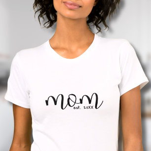 Mamma har etablerat skript till New mamma T Shirt