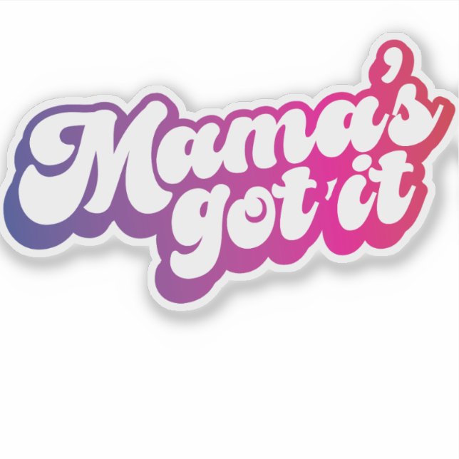 MAMMA HAR IT KLISTERMÄRKEN (Framsida)