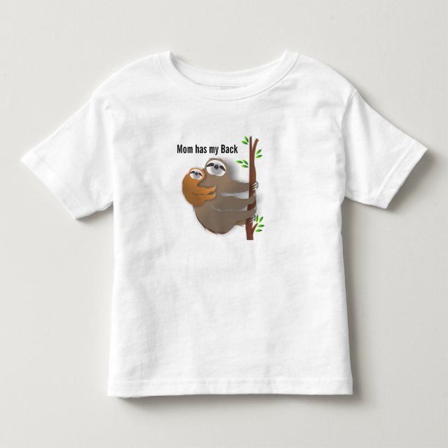 Mamma har min Mamma- och Me-slast T Shirt (Framsida)