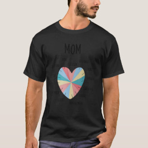 Mamma Heart-nyheten Mamma Life Mor S-dagen Atm Hug T Shirt