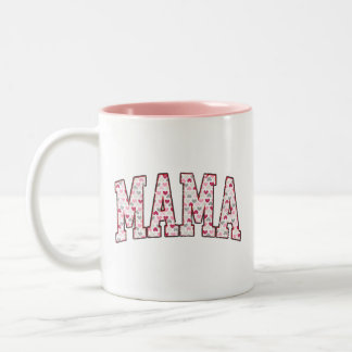 Mamma Heart Två-Tonad Mugg