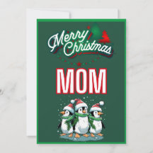 Mamma helgdag julkort