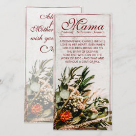 Mamma - helt enkelt oersättlig - Bouquet