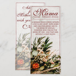 Mamma - helt enkelt oersättlig - Bouquet