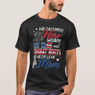 Mamma Hero Bära Hund Märkre och bekämpa start kall T Shirt