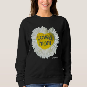 Mamma Hjärtat Daisy Mors dag Flower 2 T Shirt