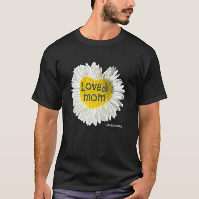 Mamma Hjärtat Daisy Mors dag Flower 2 T Shirt (Framsida)