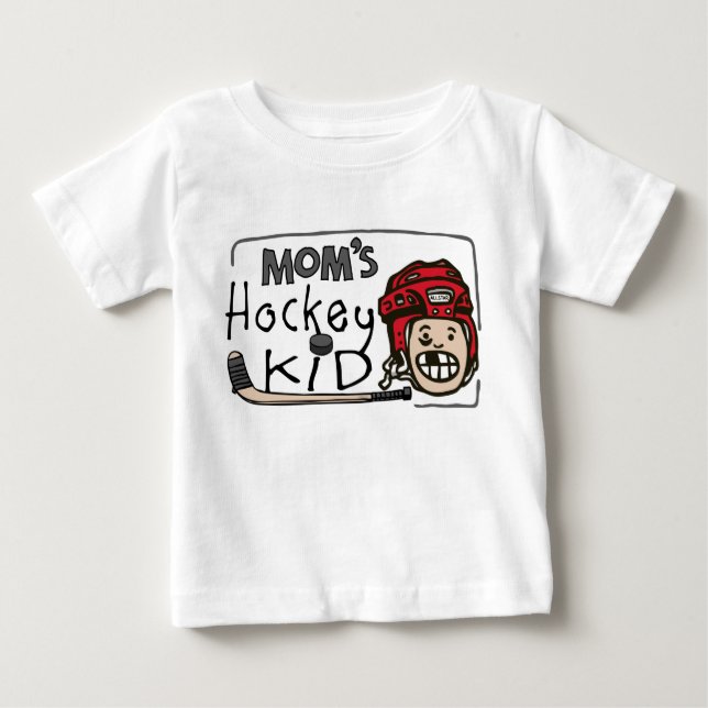 Mamma hockeyunge tee shirt (Framsida)